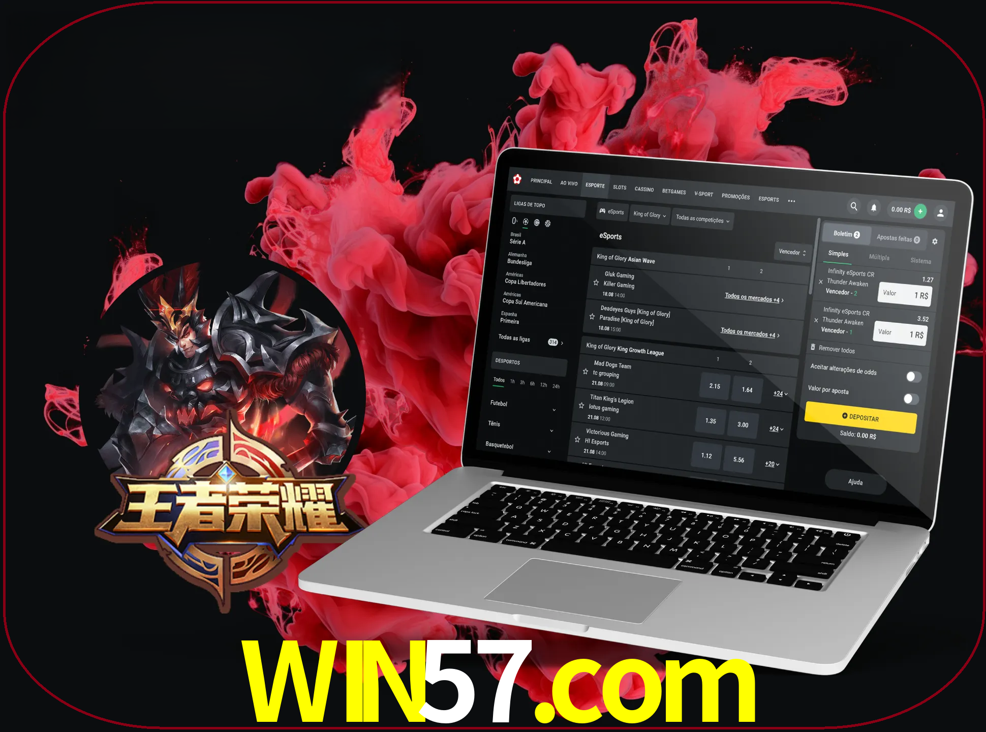 Um jogo global que conquistou os corações dos utilizadores de todo o mundo e que foi desenvolvido na China está disponível no win57.