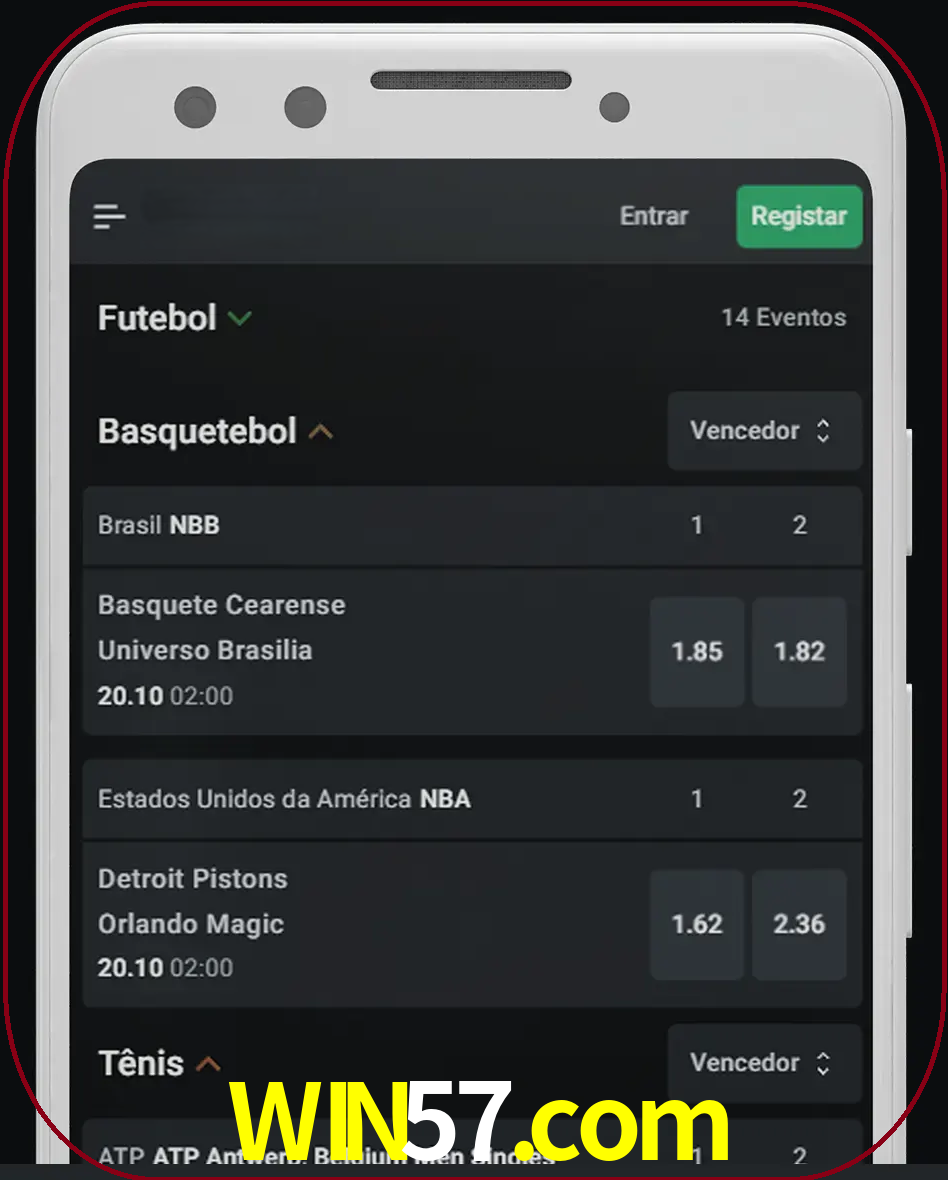 Aposte e assista aos esportes em formato ao vivo.