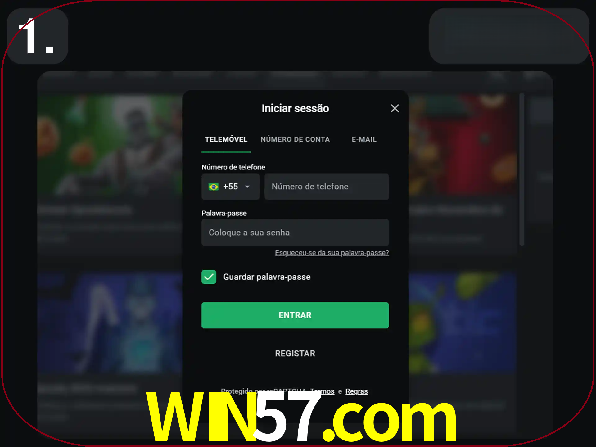 Acesse o site.